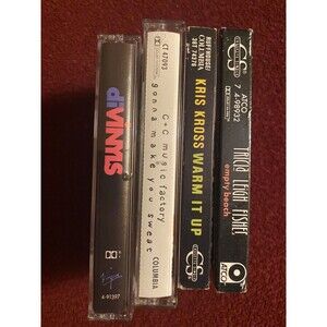 cassette tape lot 4 Crisscross C+C music factory Divinyls